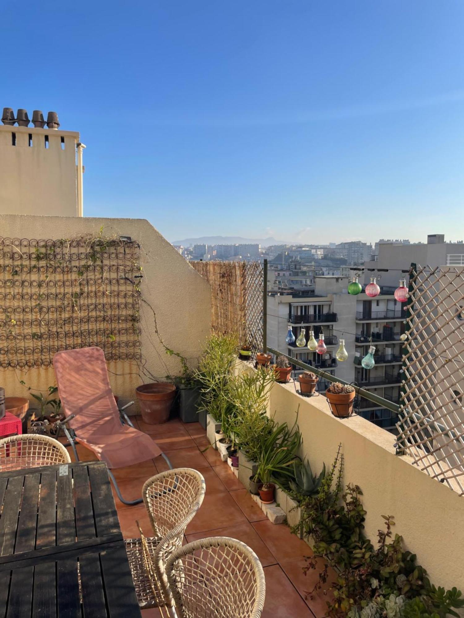 4 Personnes Appart 60 M2 Terrasse 35M2 Sejour Sud 2 Vraies Chambres Gare Saint-Charles Universite Marseille Exterior photo
